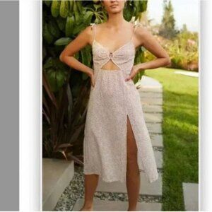 ⭐️ Sanctuary Cover Up Boho Peasant Hipster Hippie Beach Art Deco Farm Midi Dress